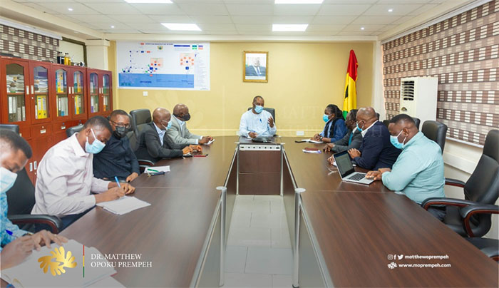 Ghana Upstream Petroleum Chamber assures Energy Minister of support