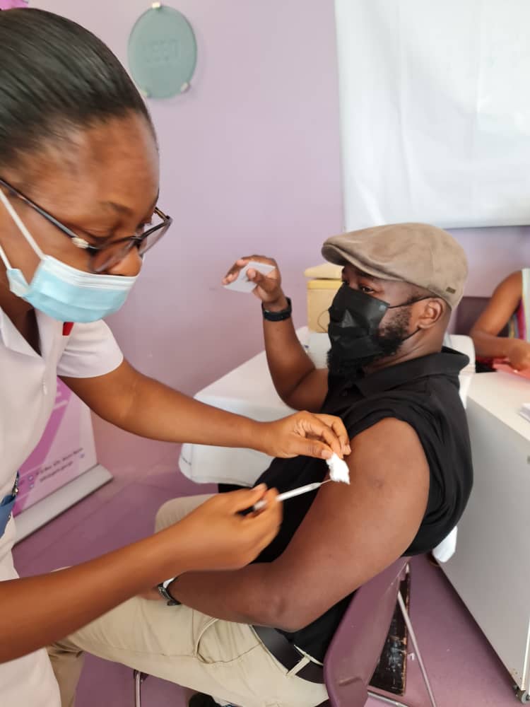 CBOD CEO gets Covid-19 vaccine, encourages petroleum industry players to follow suit