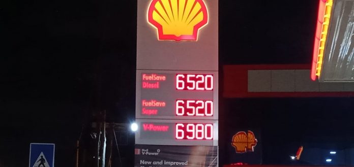 Fuel Prices Increased By 12 Pesewas; A Litre Now Sells At GHS6.52