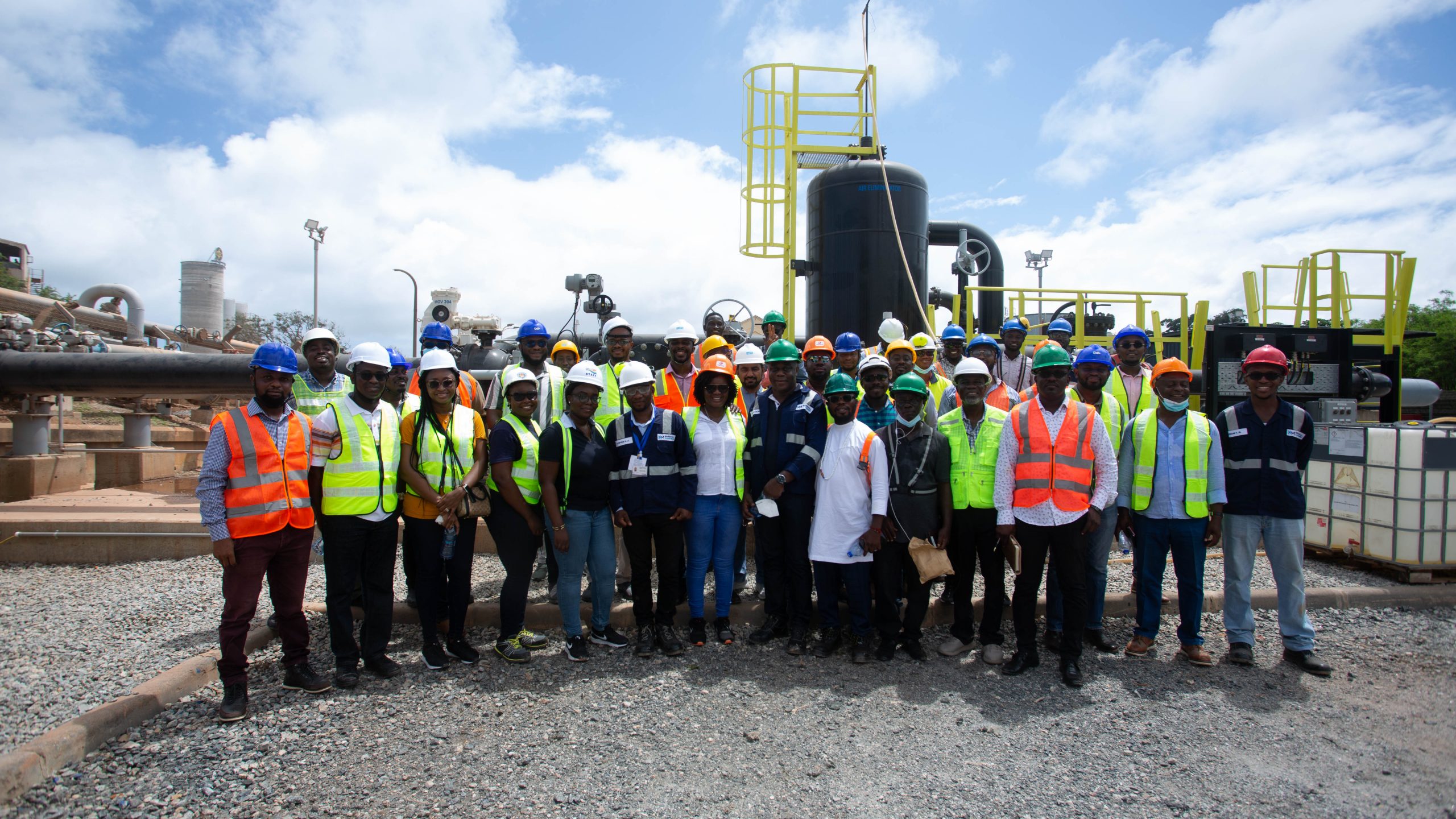 CBOD members visit new Takoradi oil jetty