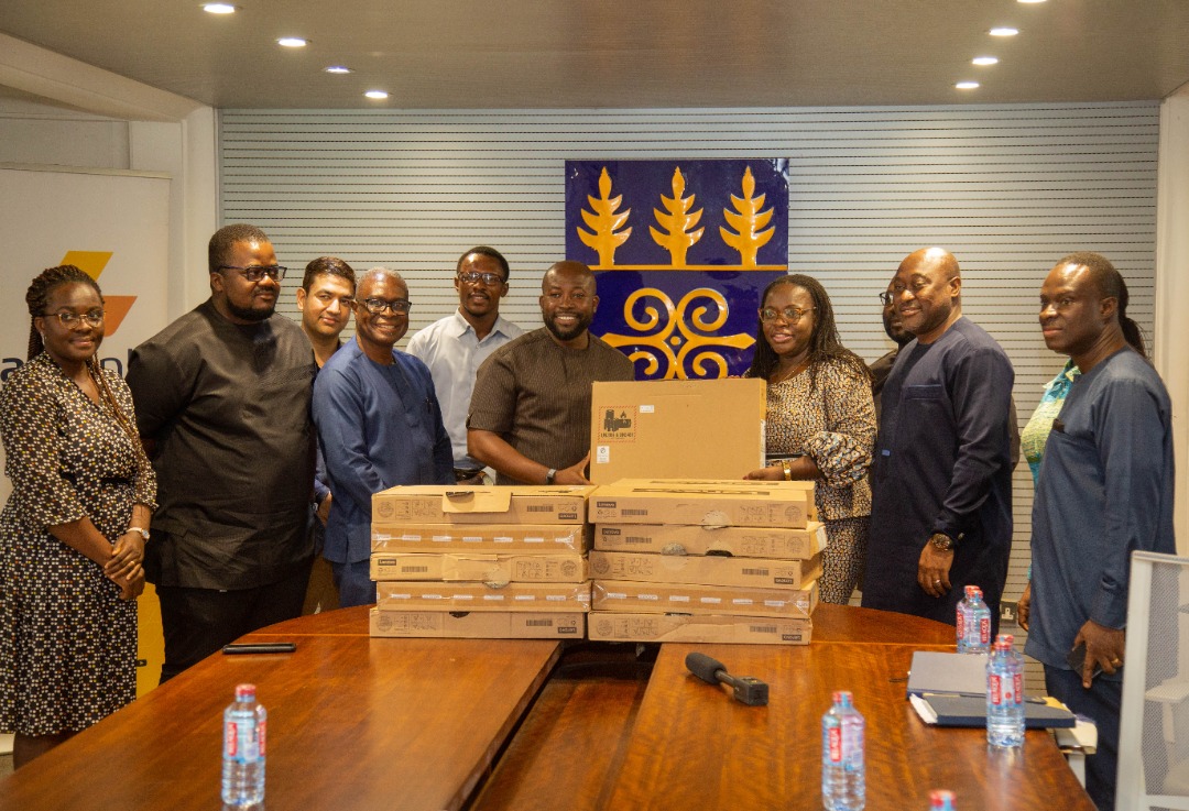 CBOD donates laptop computers to University of Ghana